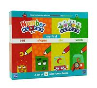 Numberblocks and Alphablocks: My First Numbers and Letters Set (4 wipe-clean books with pens included) (Numberblock Wipe Clean Titles)