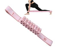 Numbered Resistance Bands, Elastic Training Equipment for Muscle Fitness, Stretching and Ejercise Bands for Women, Men Athletes Travelers and Home Gym Office or Outdoor Workouts