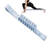 Numbered Resistance Bands, Elastic Training Equipment for Muscle Fitness, Stretching and Ejercise Bands for Women, Men Athletes Travelers and Home Gym Office or Outdoor Workouts