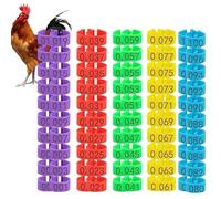Numbered11 Chicken Tags For Legs Clip On Round Bands Identification Leg1