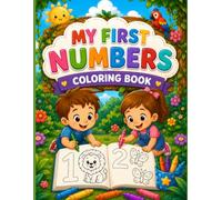 Numbers 1-10 Activity Book for Kids: Fun Tracing, Counting, Matching & Number Activities for Preschool and Kindergarten