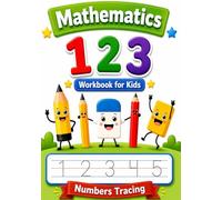 Numbers 1-10 Tracing Workbook for Kids Ages 3-5: Preschool & Kindergarten Math and Counting Practice