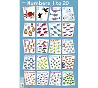Numbers 1 - 20 (Collins Children’s Poster)