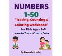 Numbers 1-50 Workbook for Kids: A Fun Preschool Workbook for Learning Numbers 1-50
