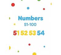 Numbers 51- 100 (The Autism Learning Series)