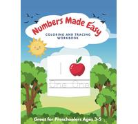 Numbers Made Easy: Coloring and Tracing Workbook