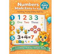 Numbers Made Easy for Kids: Counting, Tracing & Early Math Fun for Ages 3-5