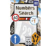 Numbers Search: Travel Number Puzzle Book. 6x9. 110 pages. Perfect for those who love puzzle challenges!