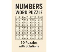 Numbers Word Puzzle: Brain-Boosting Number Puzzles for Relaxation and Focus (Word Search Mania)