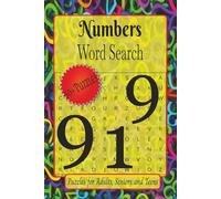 Numbers Word Search Puzzles: Word Searches with Easy to Read Print about Numbers, Equations, Number Patterns and More | 6 x 9 inches 110 pages | 50+ ... for Vacations, Holidays and Relaxation.