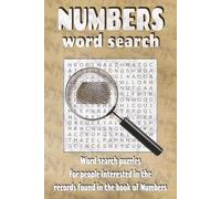 Numbers Word Search: Word search puzzles with easy to read print for normal people interested in the records of Moses in Numbers | 6x9 inches, 113 ... Numbers explorers, and great for free time