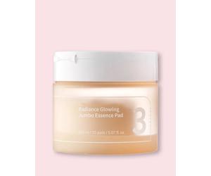 Numbuzin Discos faciales con efecto brillo No.3 Radiance Glowing Jumbo Essence Pad - 190 ml / 70 ud