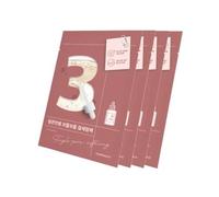 numbuzin - Mascarilla de Hoja No. 3 Tingle-Pore Softening Sheet Mask Set