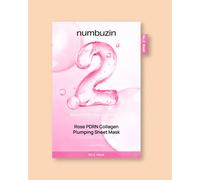 Numbuzin Mascarilla Facial de Tejido de Colágeno con Polinucleótidos No.2 Rose PDRN Collagen Plumping Sheet Mask - 33 ml / 1 ud