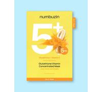Numbuzin Mascarilla facial vitamínica concentrada con glutatión No.5+ Glutathione Vitamin Concentrated Mask - 27 ml * 5 ud