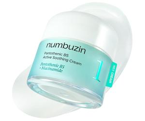 numbuzin N.°1 Crema | Calmante con Ácido Pantoténico B5 | Hidratante ligera, ácido pantoténico, niacinamida | Controla el exceso de grasa, piel con imperfecciones, antiacné | 80 ml
