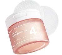 numbuzin N.°4 Toner Pads | Toner Pads Pore Zero Peeled Egg | Textura irregular, exfoliación suave, piel lisa | PHA, LHA, pantenol | cosmética coreana | 70 unidades, 190 ml