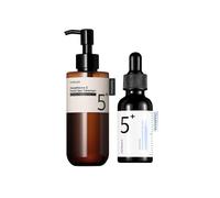 numbuzin - No.5+ Glutathione Vitamin Concentrated Serum - 30ml (1ea) X Facial Spa Cleanser - 200ml (1ea) Set