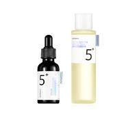 numbuzin - No.5+ Glutathione Vitamin Concentrated Serum - 30ml (1ea) X Vitamin Boosting Essence Toner - 200ml (1ea) Set