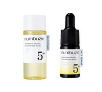 numbuzin - No.5+ Glutathione Vitamin Concentrated Toner - 30ml (1ea) & Serum - 10ml (1ea) Set