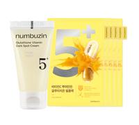 numbuzin - No.5+ Glutathione Vitamin Dark Spot Cream - 15ml & Mask 5pcs Set