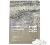 Numeira Mar Muerto Sal Magnesio Baño y Remojo Relajante Sales de Baño de Magnesio de Jordania, Copos de Cloruro de Magnesio Puro para Baño, Sin Perfumar, 250 g