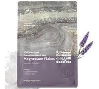 Numeira Mar Muerto Sal Magnesio Baño y Remojo, Relajante Sales de Baño de Magnesio de Jordania, Lavanda Infundido Cloruro de Magnesio Copos para Baño, 250 g