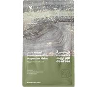 Numeira Mar Muerto Sal Magnesio Baño y Remojo Relajante Sales de Baño de Magnesio de Jordania, Menta Infundida Copos de Cloruro de Magnesio para Baño, 1 kg