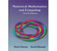 Numerical Mathematics And Computing (4th Ed.)