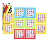 numérico deslizante Puzzle Deslizante De Números Y Letras De Mente