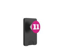 Número 11 Eleven Sports Team - Impresión Trasera de cumpleaños a Juego PopSockets PopWallet para MagSafe