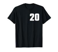 NÚMERO 20 VEINTE AÑOS 2020 JERSEY DEPORTIVO ADOLESCENTE Camiseta