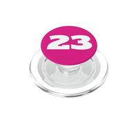 Número 23 Twenty-Three Sports Team Back Print Matching PopSockets PopGrip para MagSafe