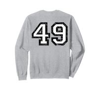 Número 49 (Vintage Negro/Blanco) No. 49 Sudadera