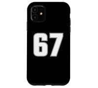 NÚMERO 67 SEXTY SEVEN AÑOS DE EQUIPO DEPORTIVO JERSEY 67 Carcasa para iPhone 11