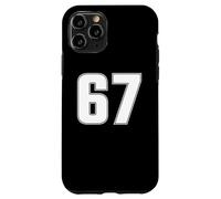 NÚMERO 67 SEXTY SEVEN AÑOS DE EQUIPO DEPORTIVO JERSEY 67 Carcasa para iPhone 11 Pro