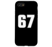 NÚMERO 67 SEXTY SEVEN AÑOS DE EQUIPO DEPORTIVO JERSEY 67 Carcasa para iPhone SE (2020) / 7 / 8