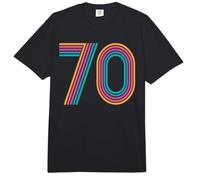 Número 70, Setenta Aniversario Hombres Y Mujeres 70 Cumpleaños Comfort Colors Adult Heavyweight T-Shirt