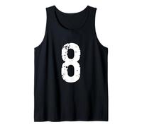 Número 8 - Número Ocho de la Suerte Camiseta sin Mangas