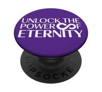 Número 8 | Ocho | Desbloquea el Poder de la Eternidad PopSockets PopGrip Adhesivo
