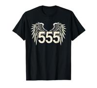 Número Angelical 555 Cambio Numerología Número Personal 555 Camiseta gráfica económica
