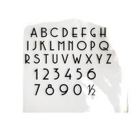 Número Casa Exterior Placa acrílica con letras numéricas de 6 a 12 pulgadas for buzón moderno, marca dirección casa al aire libre(9,6 inch)