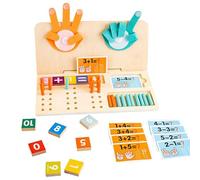Número Counting Games - montessóri Math Counting Toy | Bloques De Número De Matemáticas Educativas | Fino Motor De Habilidades Sensoriales Actividad Actividad Aprendizaje Juguetes Para Niños Niñas Kid
