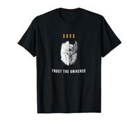 Número de ángel 1111 Confía en el Universo Geometría Sagrada Camiseta