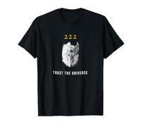 Número de ángel 222 Confía en el Universo Geometría Sagrada Camiseta
