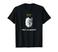Número de ángel 777 Confía en el Universo Geometría Sagrada Camiseta