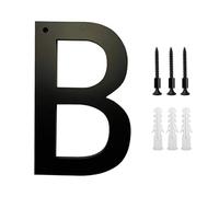 Número De Casa 20-30 Cm Big Exterior House Number Outdoor Letters 0-9 Big Door Alphabet Home Outdoor Numbers Address Plaque Signs On The Door(B,20cm (8 inches))
