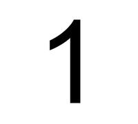 Número De Casa 3D Double-sided Lighted House Numbers Outdoor Waterproof Door Plates Metal Letter Sign Plate Villa Address Number(1,16cm 6inch,4000K)
