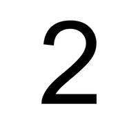 Número De Casa 3D Double-sided Lighted House Numbers Outdoor Waterproof Door Plates Metal Letter Sign Plate Villa Address Number(2,20cm 8inch,4000K)