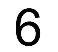 Número De Casa 3D Double-sided Lighted House Numbers Outdoor Waterproof Door Plates Metal Letter Sign Plate Villa Address Number(6,20cm 8inch,4000K)